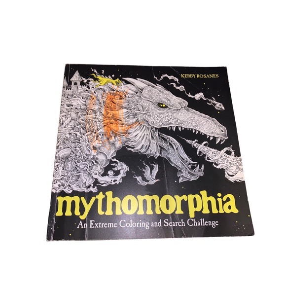 Mythomorphia by Kerby Rosanes, An Extreme Coloring and Search Challenge - Picture 1 of 1